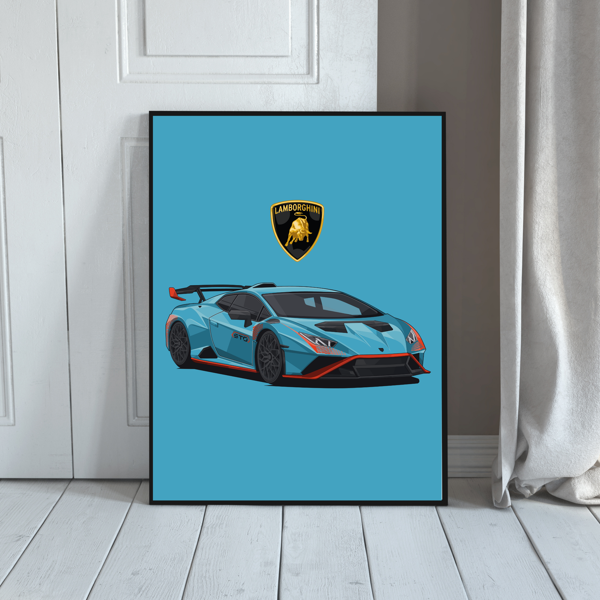 Lamborghini Huracan | PosterStudio Automotive Collection