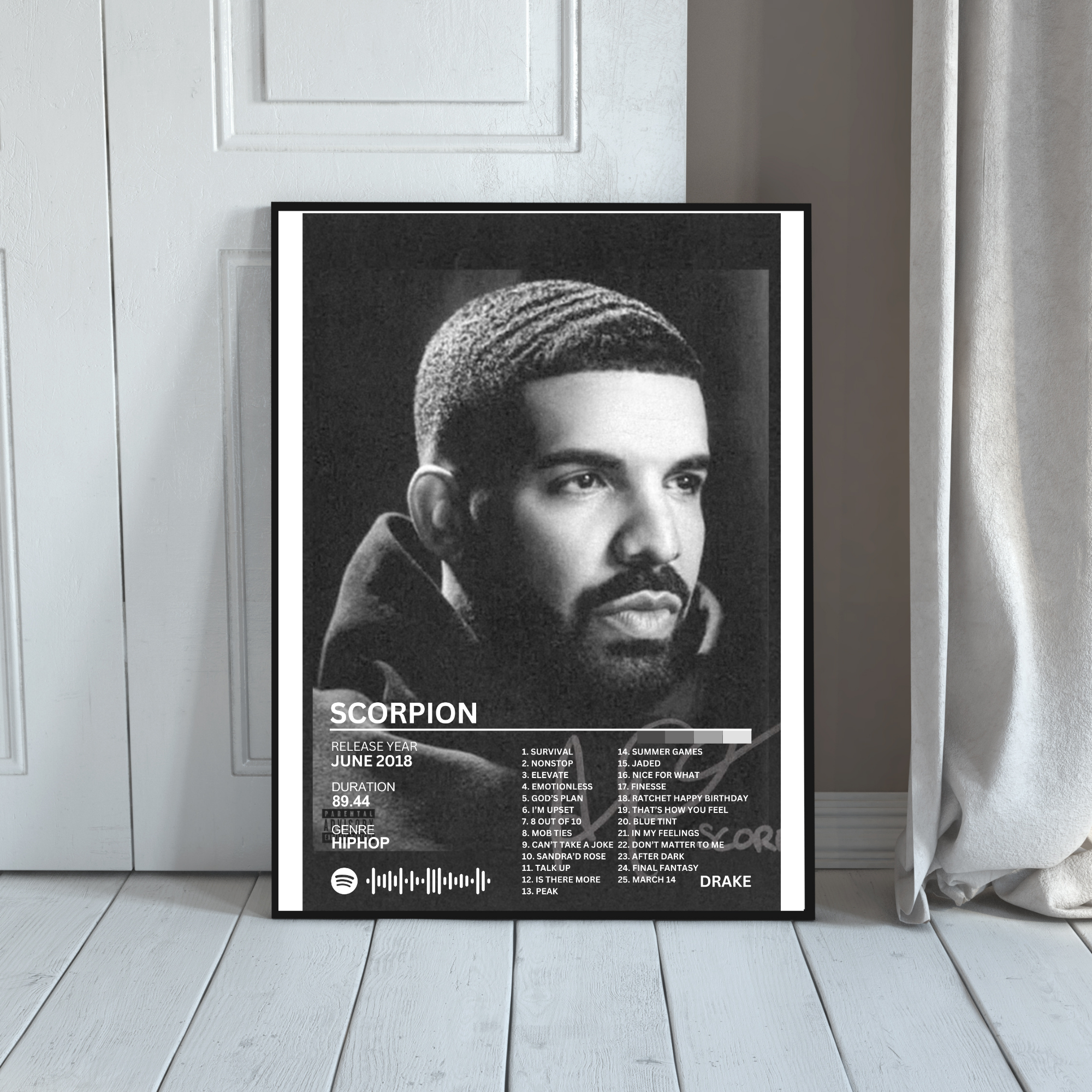 Scorpion - Drake 2 | PosterStudio Album Collection