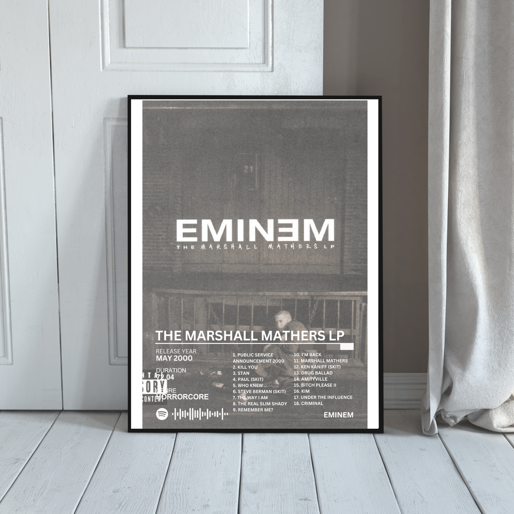 The Marshall Mathers EP - Eminem 2 | PosterStudio Album Collection