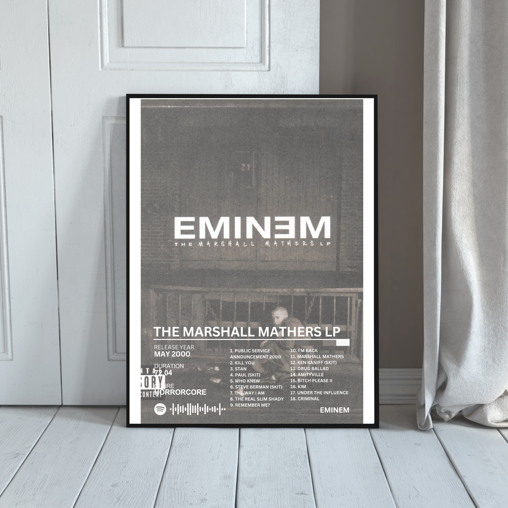 The Marshall Mathers EP - Eminem 2 | PosterStudio Album Collection