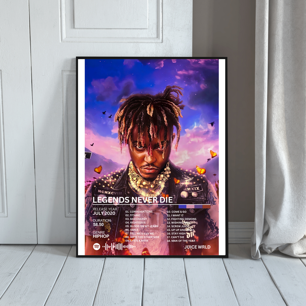 Legends Never Die - Juice Wrld 2 | PosterStudio Album Collection