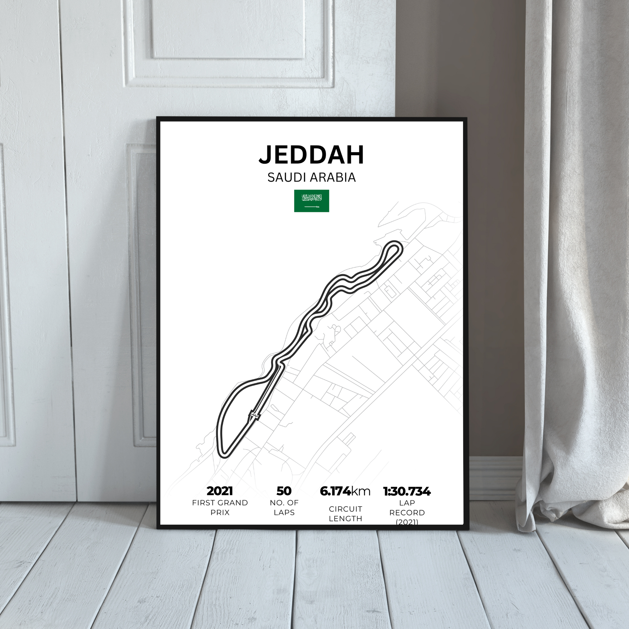 Jeddah | PosterStudio Formula One Collection