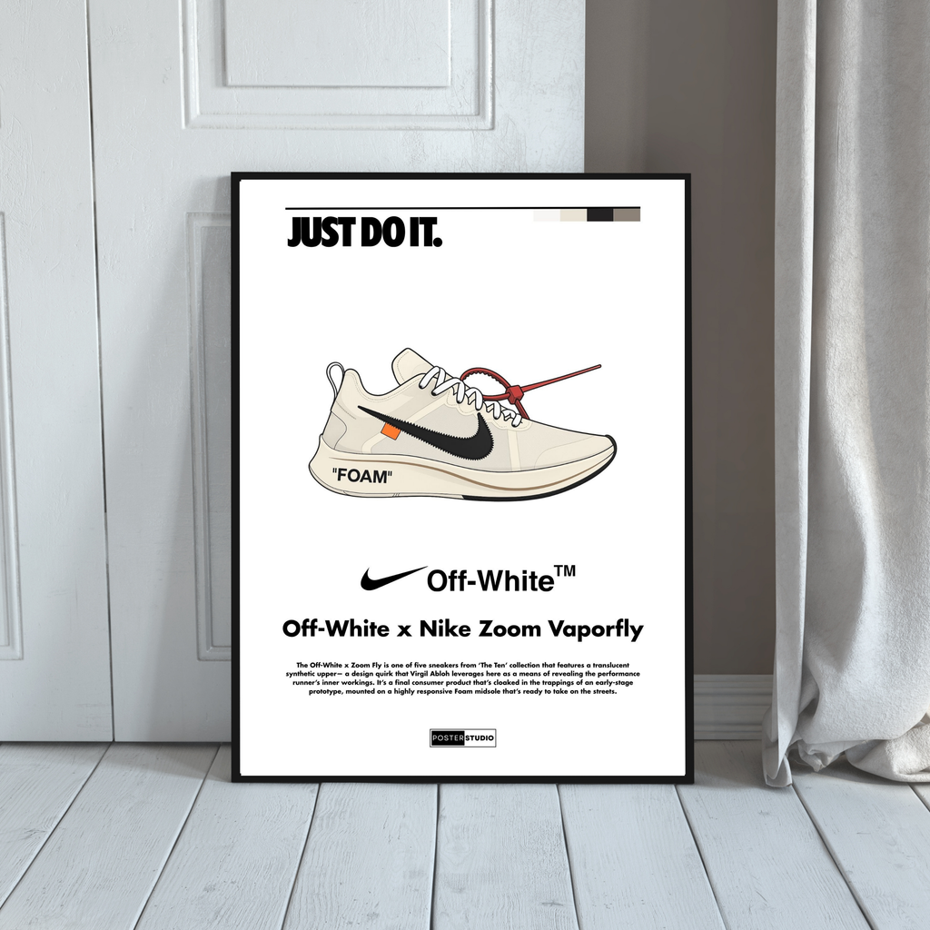 Nike x Off-White 'Zoom Vaporfly' | PosterStudio Sneaker Collection