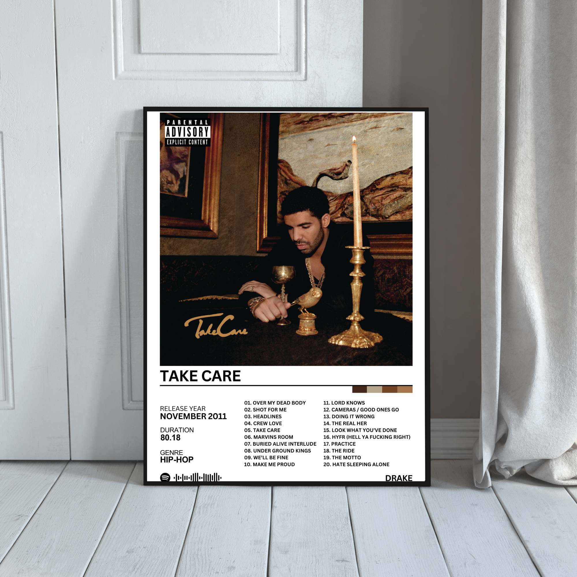 Take Care - Drake | PosterStudio Album Collection