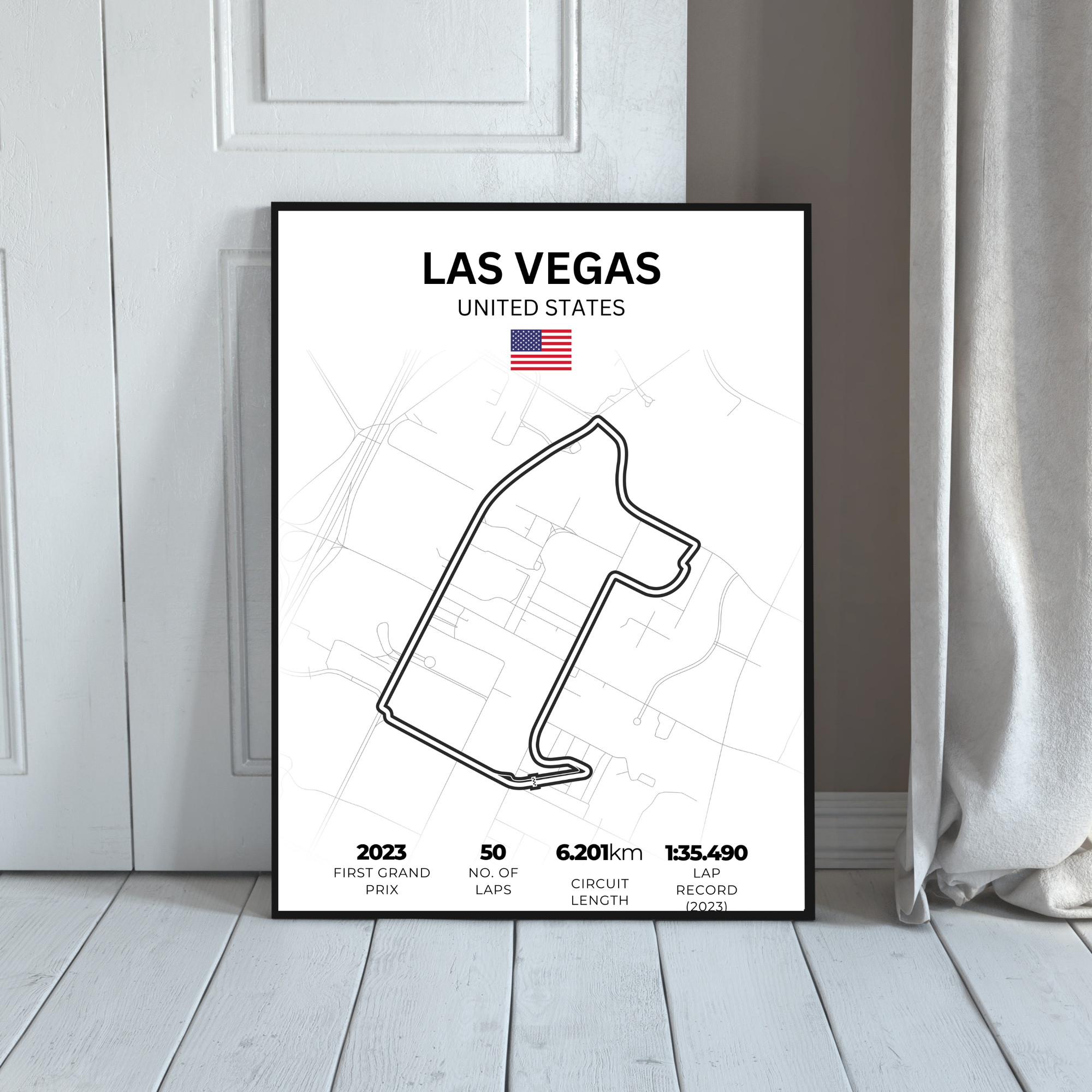 Las Vegas | PosterStudio Formula One Collection