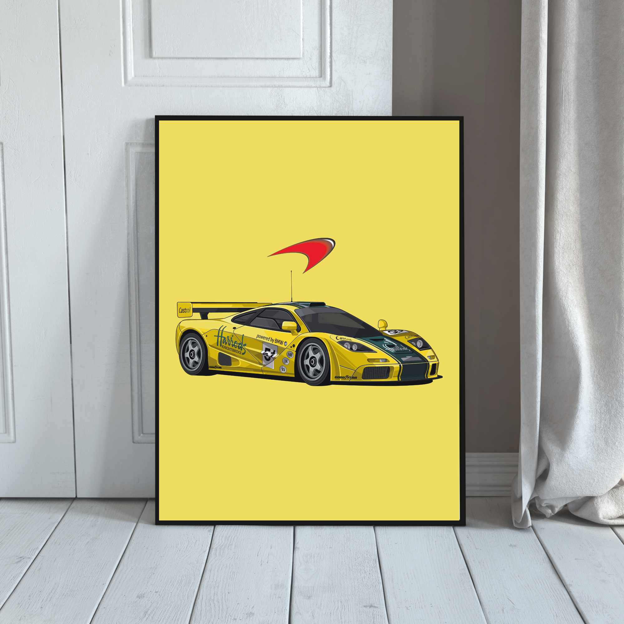 McLaren F1 GTR | PosterStudio Automotive Collection