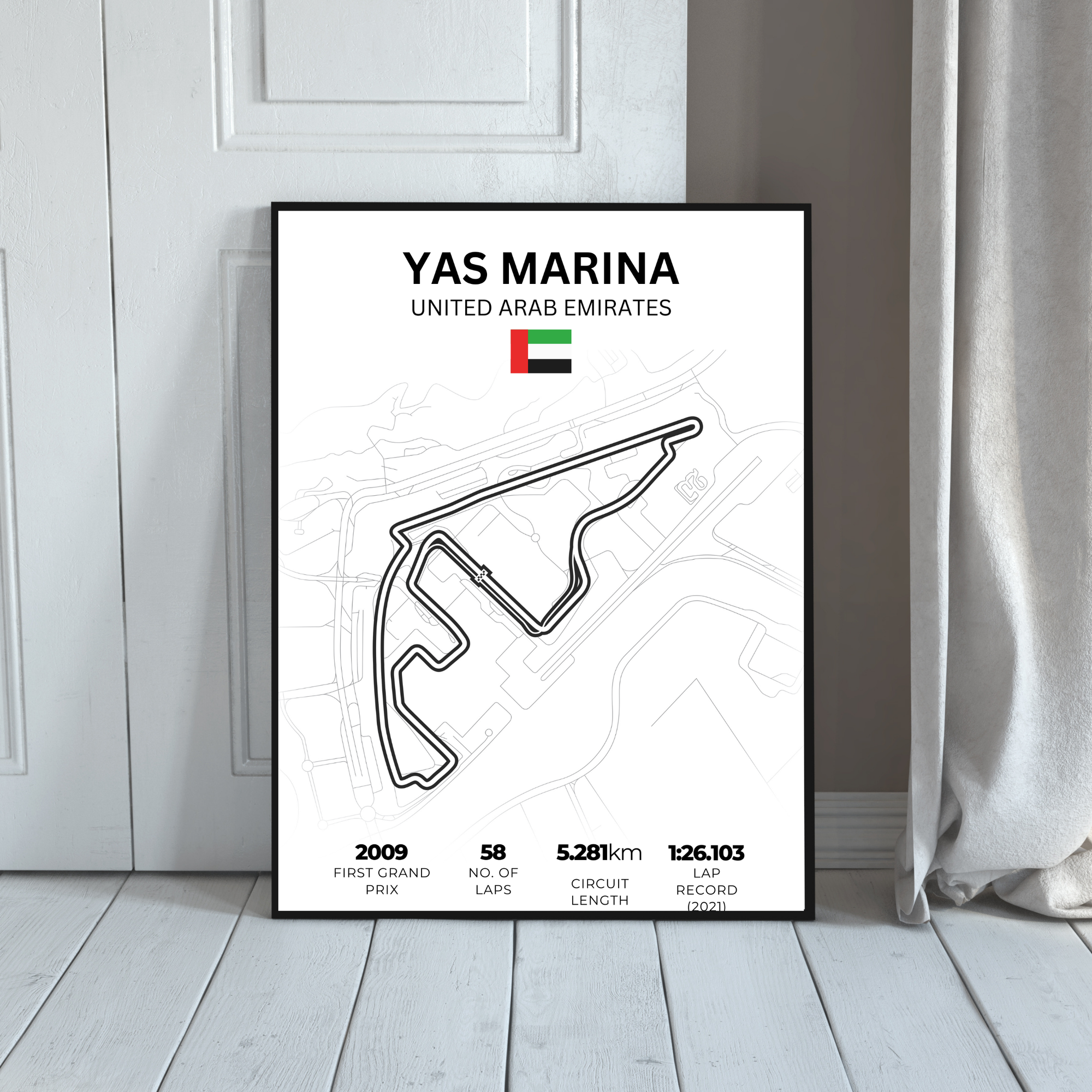 Yas Marina | PosterStudio Formula One Collection