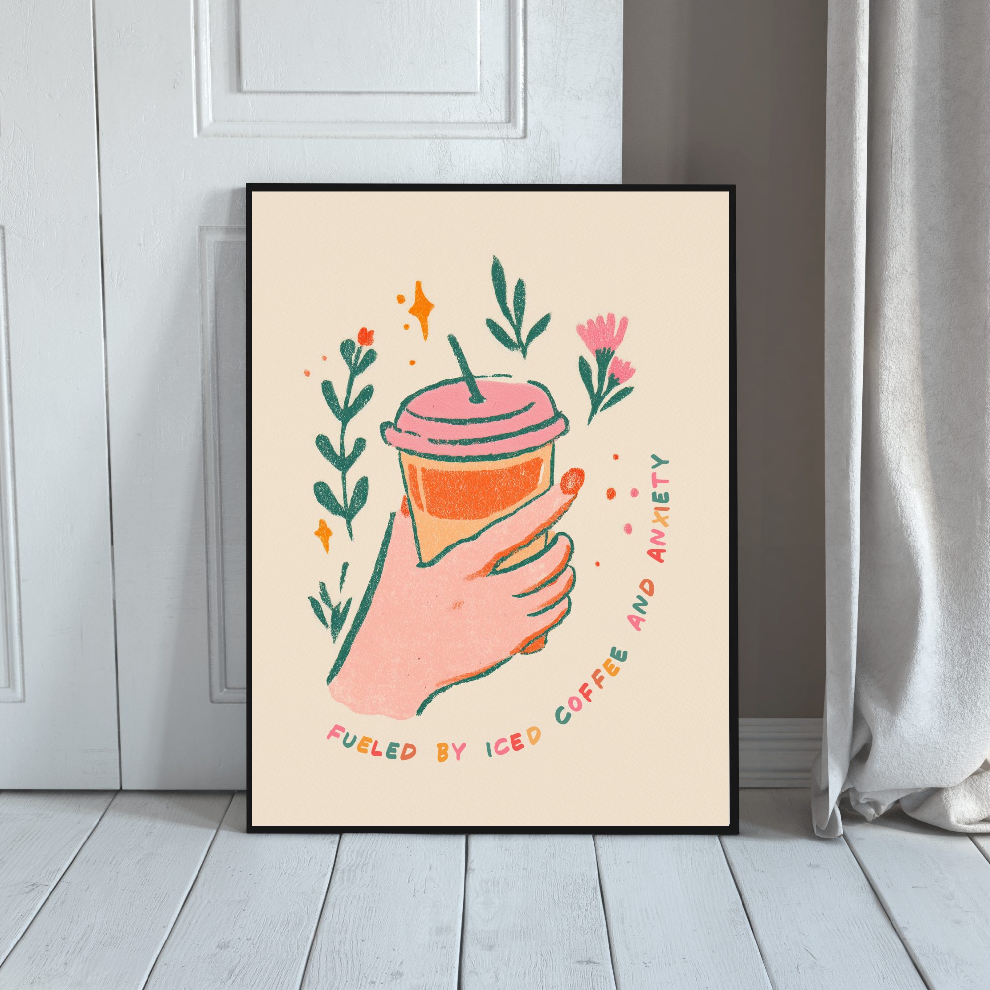 Fuelled by Coffee | PosterStudio Dopamine Collection