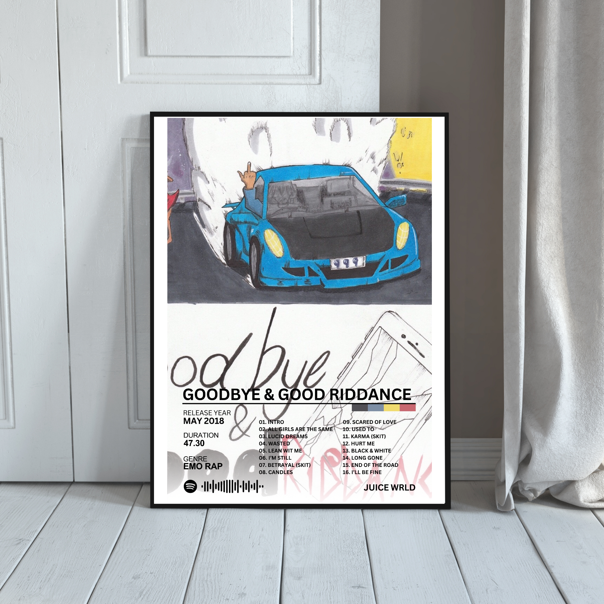 Goodbye & Good Riddance - Juice Wrld 2 | PosterStudio Album Collection