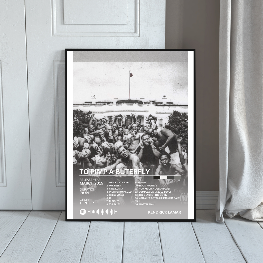 To Pimp a Butterfly - Kendrick Lamar 2 | PosterStudio Album Collection