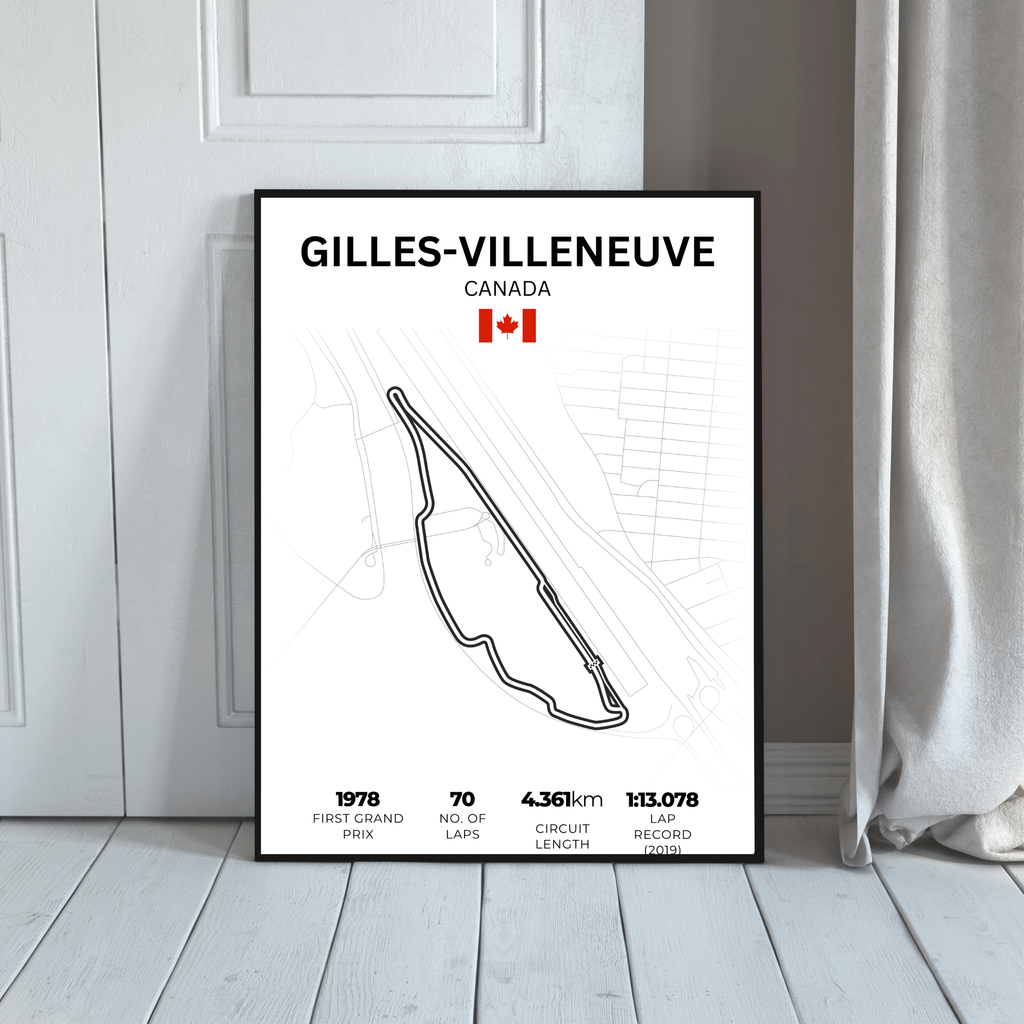 Gilles-Villeneuve | PosterStudio Formula One Collection
