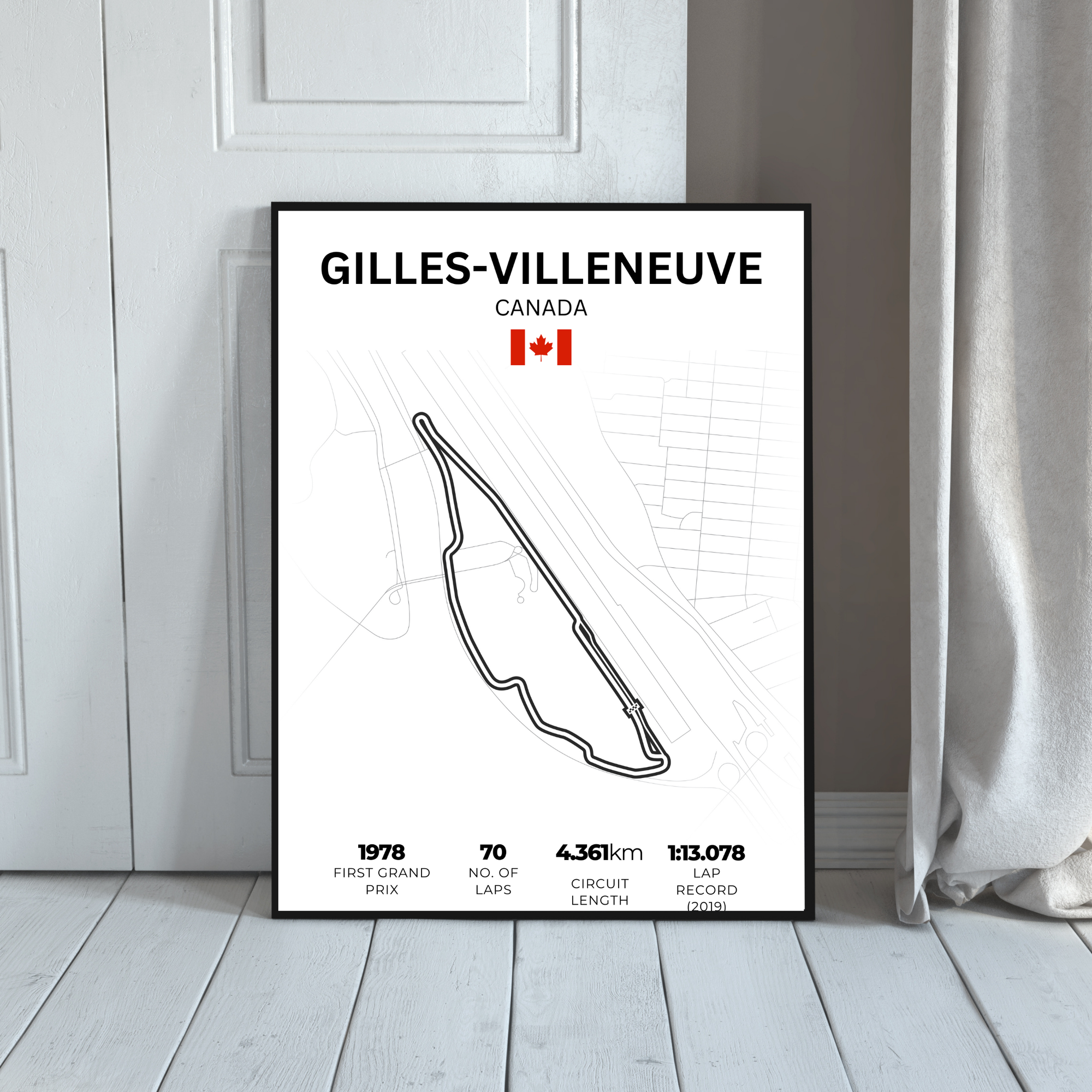 Gilles-Villeneuve | PosterStudio Formula One Collection