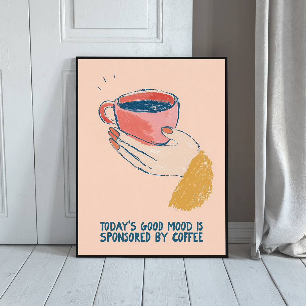 Sponsored Coffee | PosterStudio Dopamine Collection