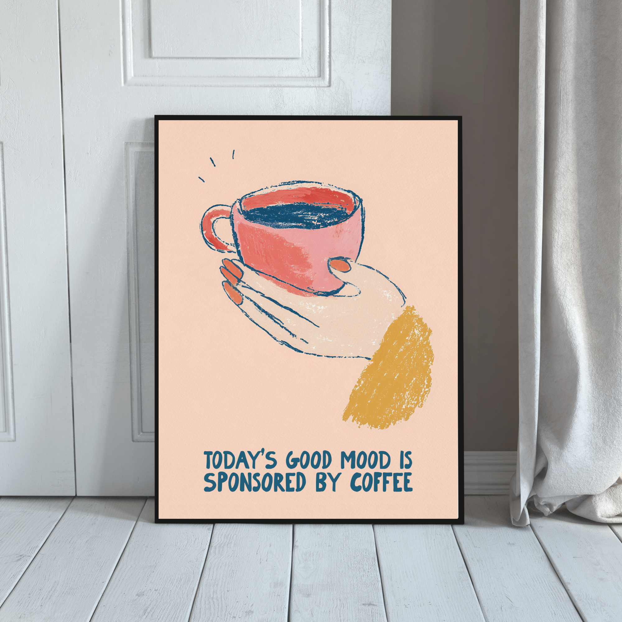 Sponsored Coffee | PosterStudio Dopamine Collection