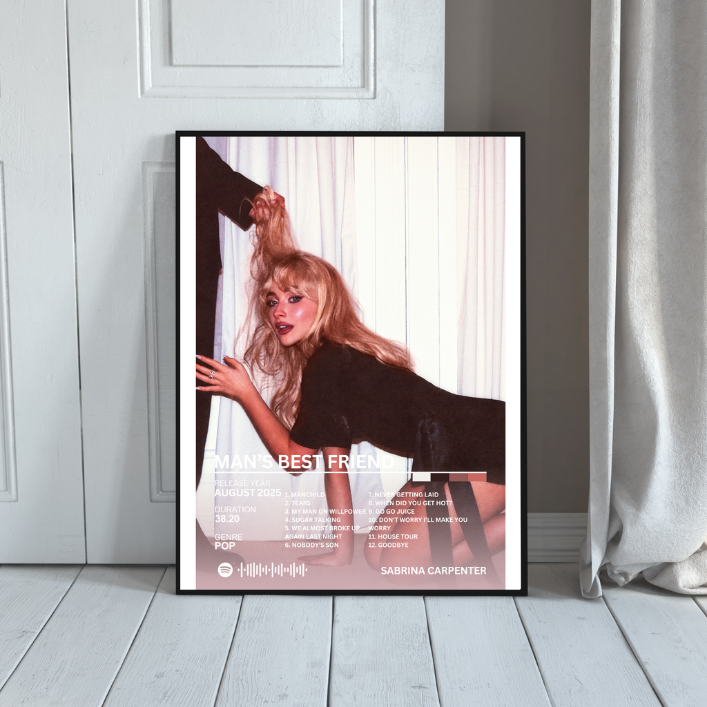 Man's Best Friend - Sabrina Carpenter 2 | PosterStudio Album Collection