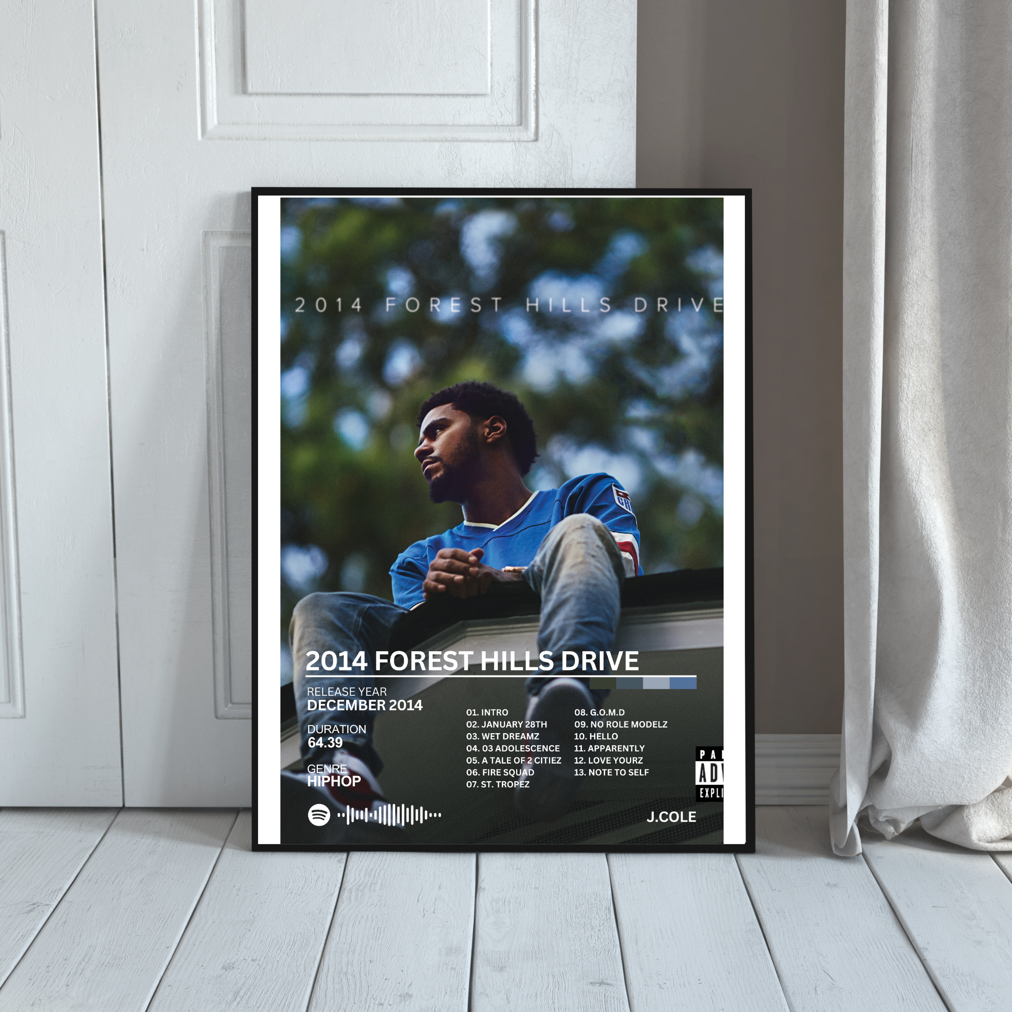 2014 Forest Hills Drive - J.Cole 2 | PosterStudio Album Collection