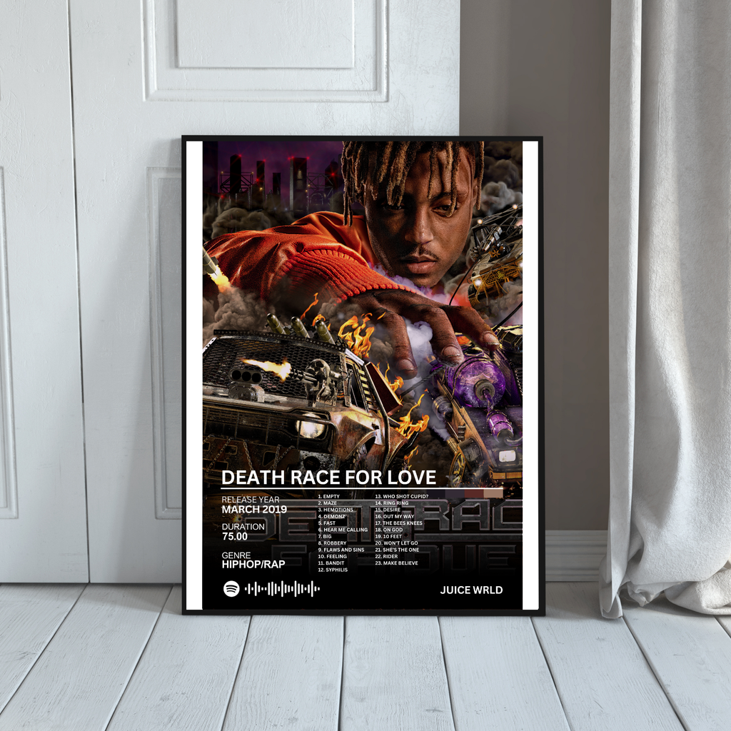 Death Race for Love - Juice Wrld 2 | PosterStudio Album Collection
