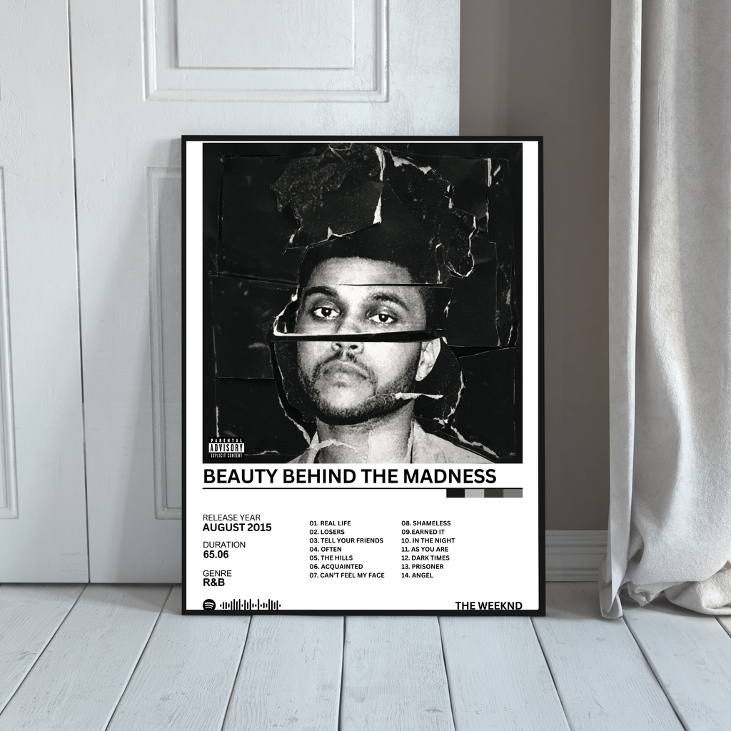 Beauty Behind the Madness - The Weeknd | PosterStudio Album Collection