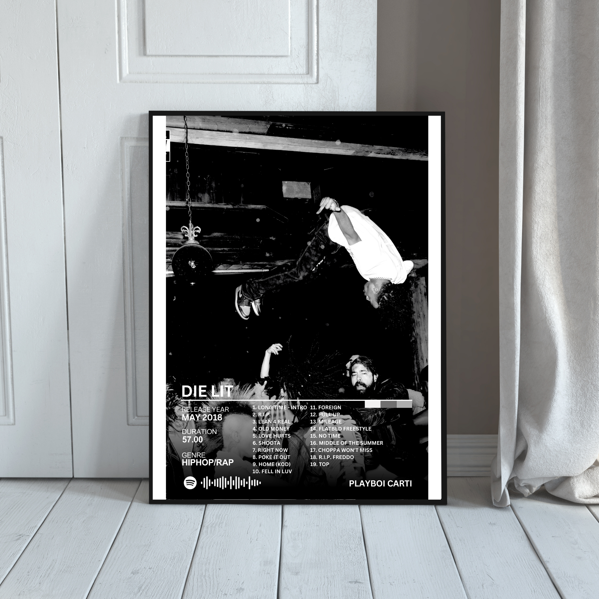 Die Lit - Playboi Carti 2 | PosterStudio Album Collection