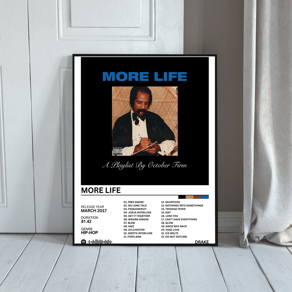 More Life - Drake | PosterStudio Album Collection