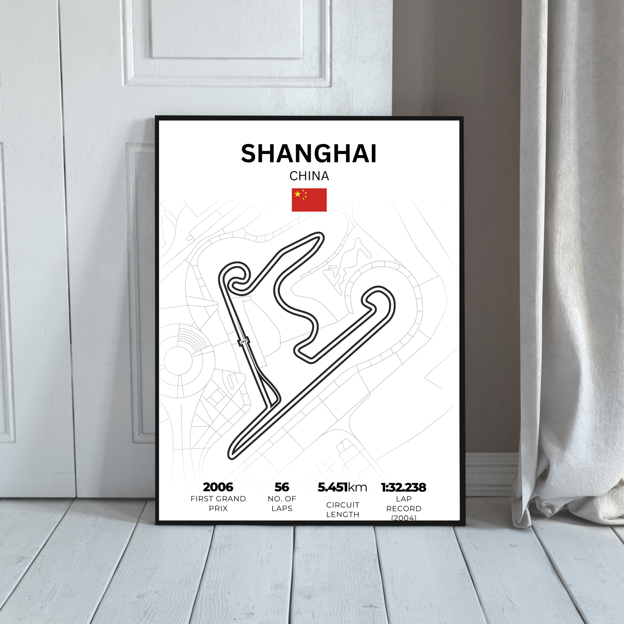 Shanghai | PosterStudio Formula One Collection
