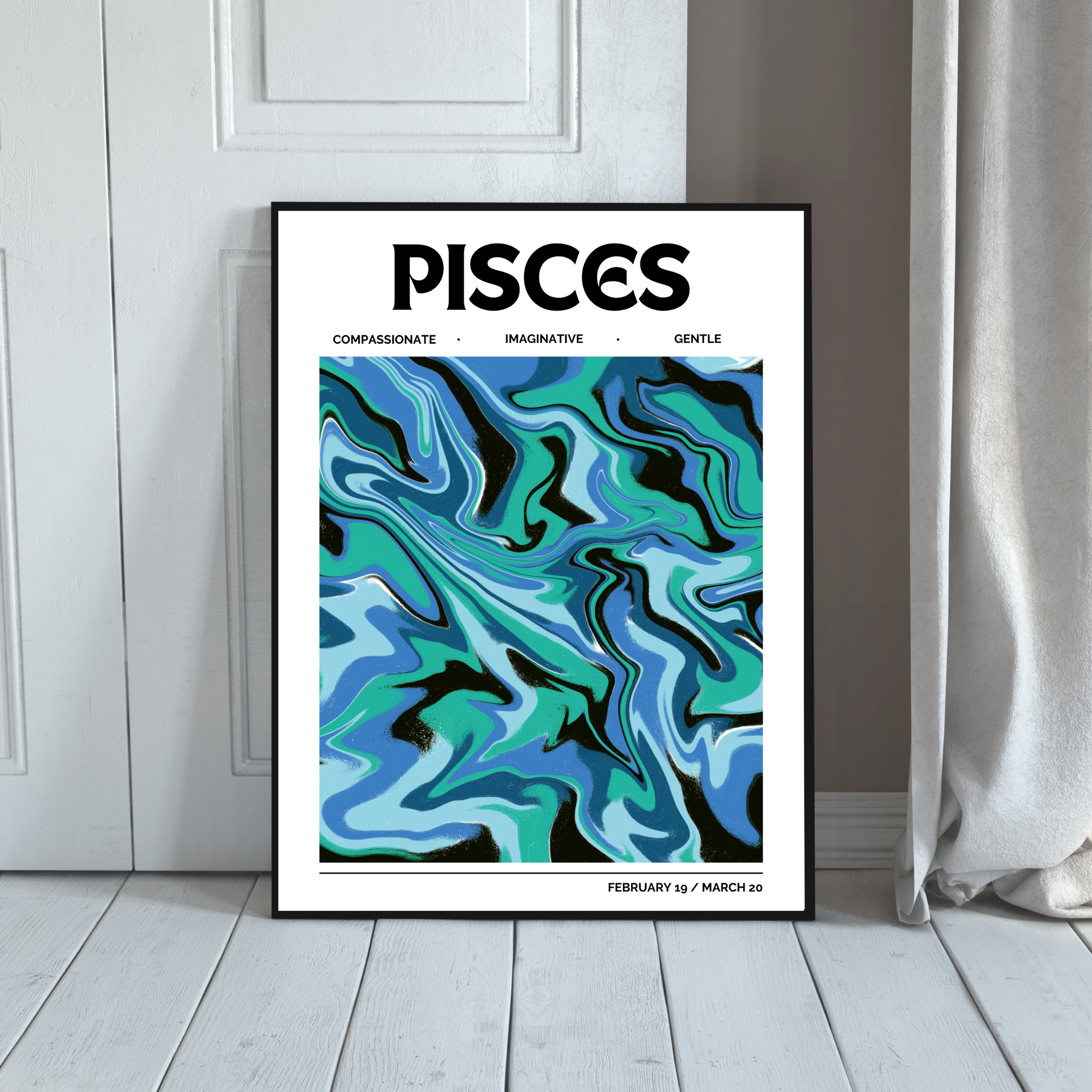 Pisces 2 | PosterStudio Zodiac Collection