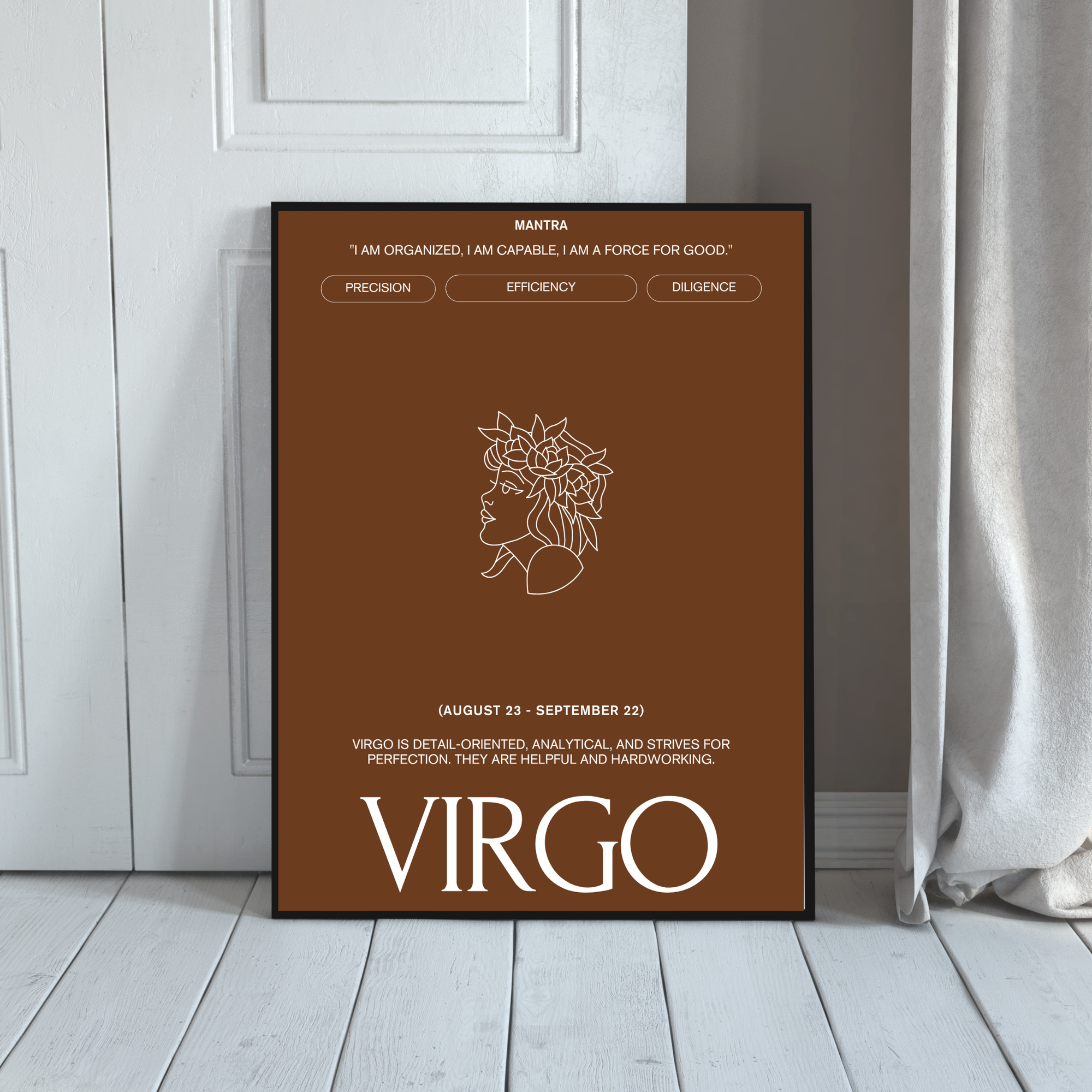 Virgo | PosterStudio Zodiac Collection