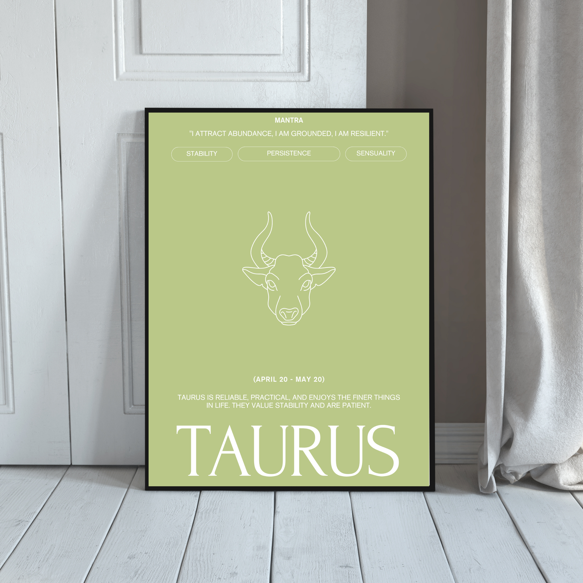 Taurus | PosterStudio Zodiac Collection