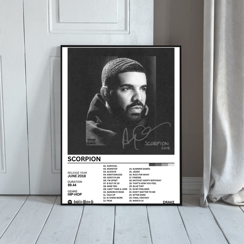 Scorpion - Drake | PosterStudio Album Collection