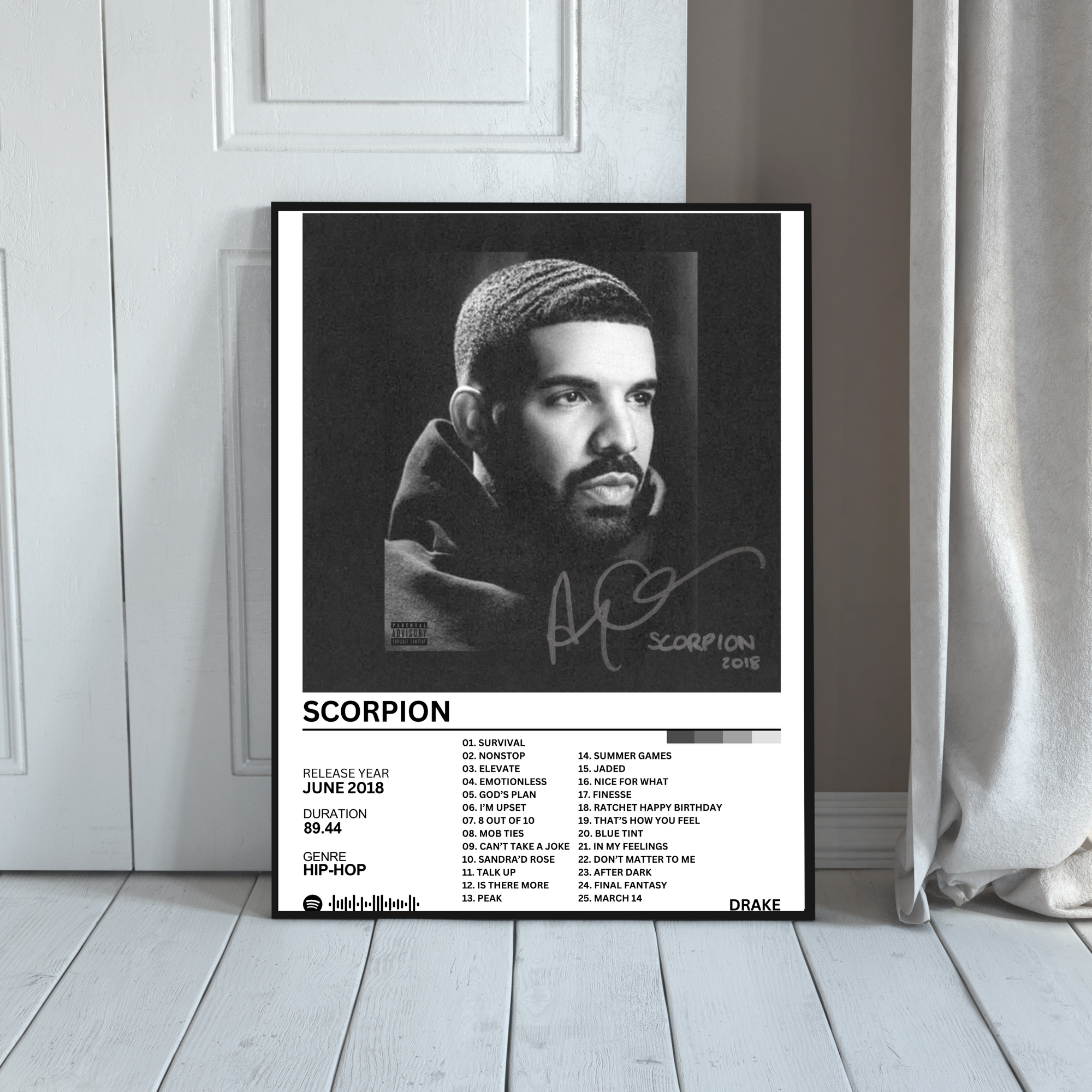 Scorpion - Drake | PosterStudio Album Collection