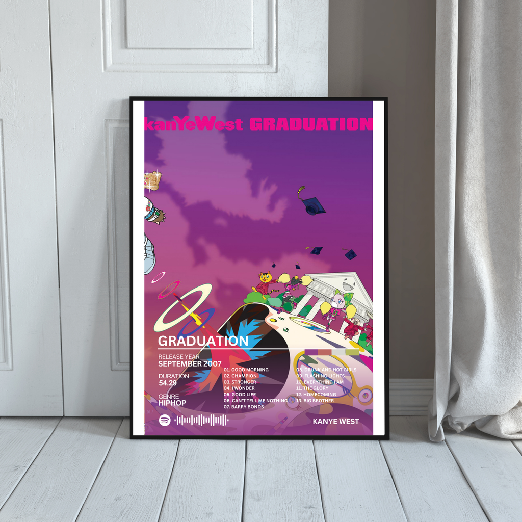 Graduation - Kanye West 2 | PosterStudio Album Collection