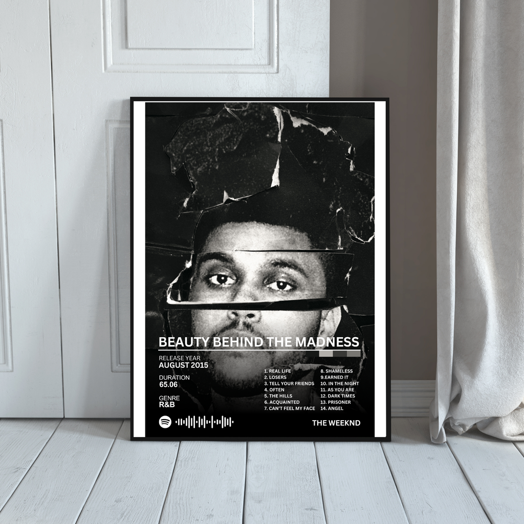 Beauty Behind the Madness - The Weeknd 2 | PosterStudio Album Collection
