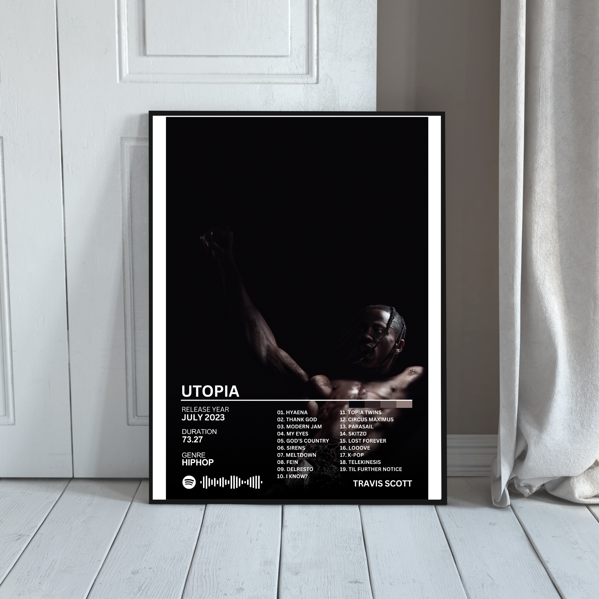 Utopia - Travis Scott 2 | PosterStudio Album Collection