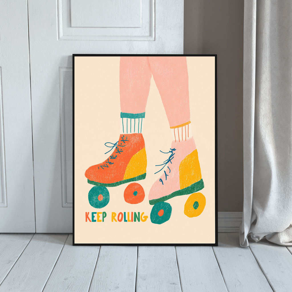 Keep Rolling | PosterStudio Dopamine Collection