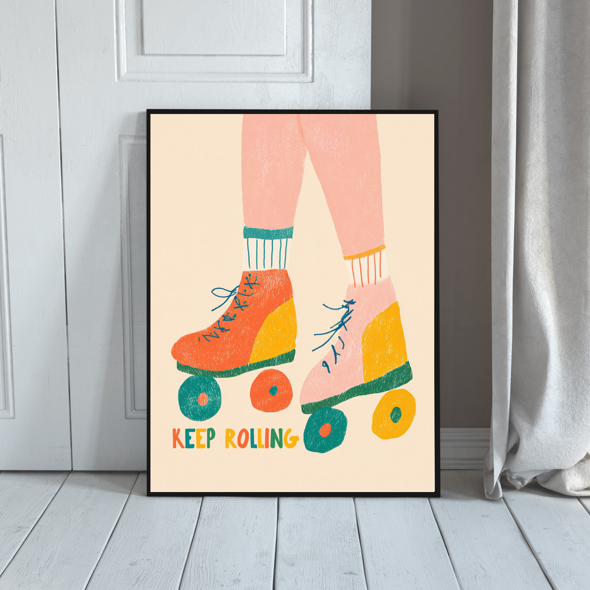 Keep Rolling | PosterStudio Dopamine Collection