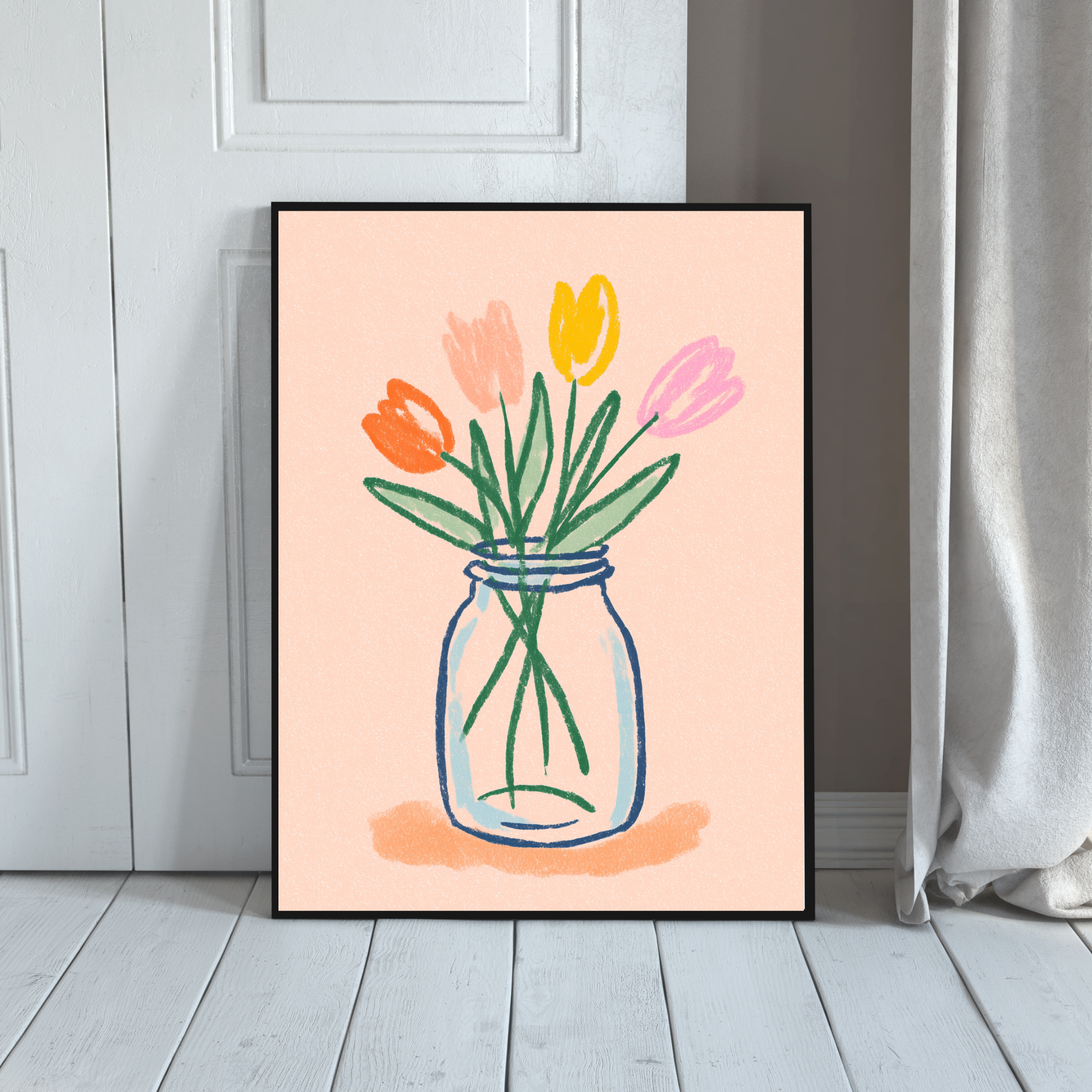 Vase of Flowers | PosterStudio Dopamine Collection