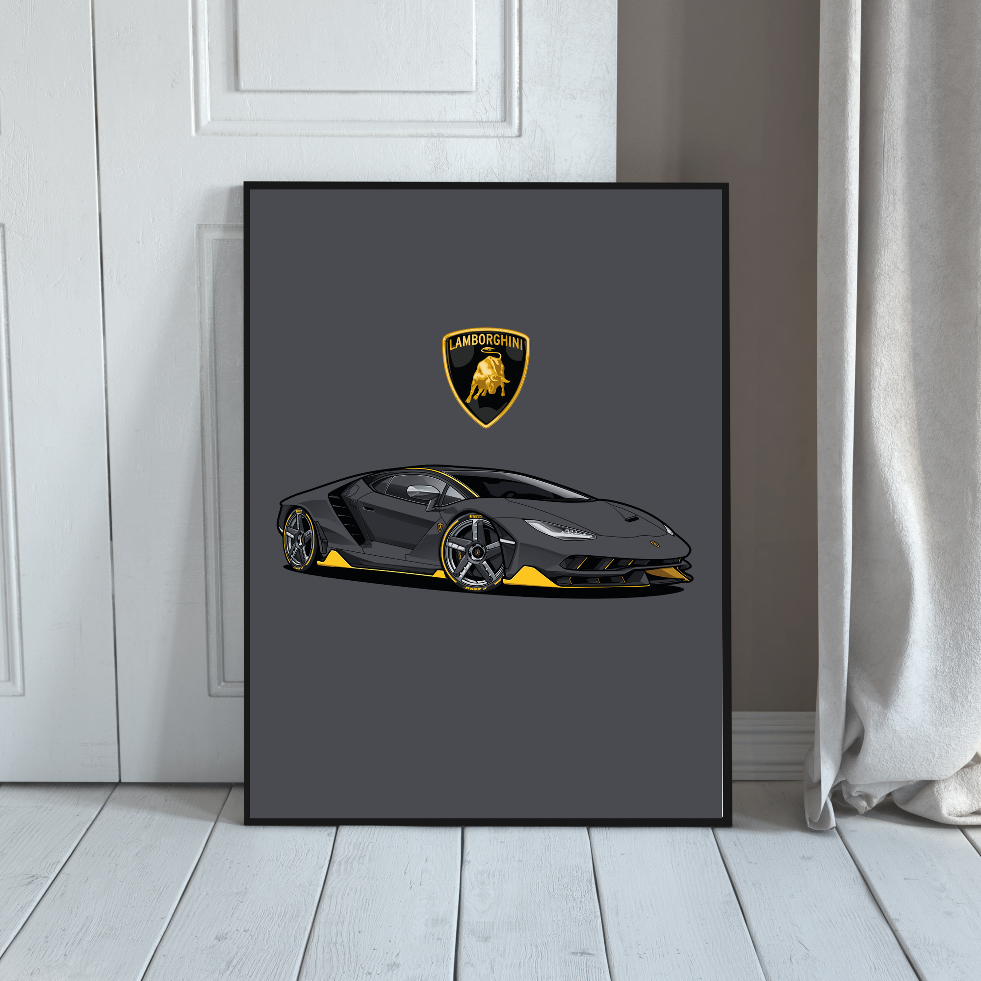 Lamborghini Centenario | PosterStudio Automotive Collection