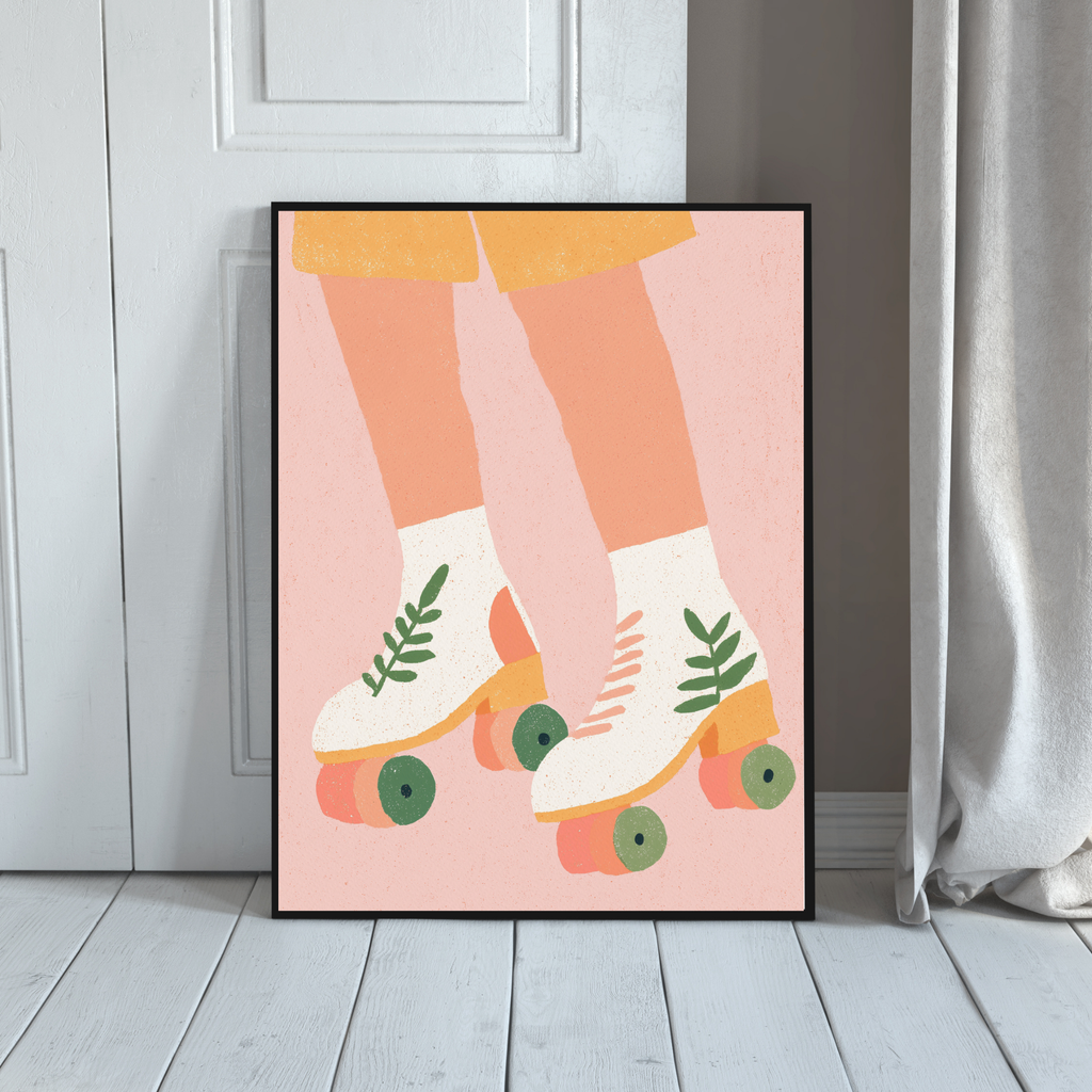 Roller Skates | PosterStudio Dopamine Collection