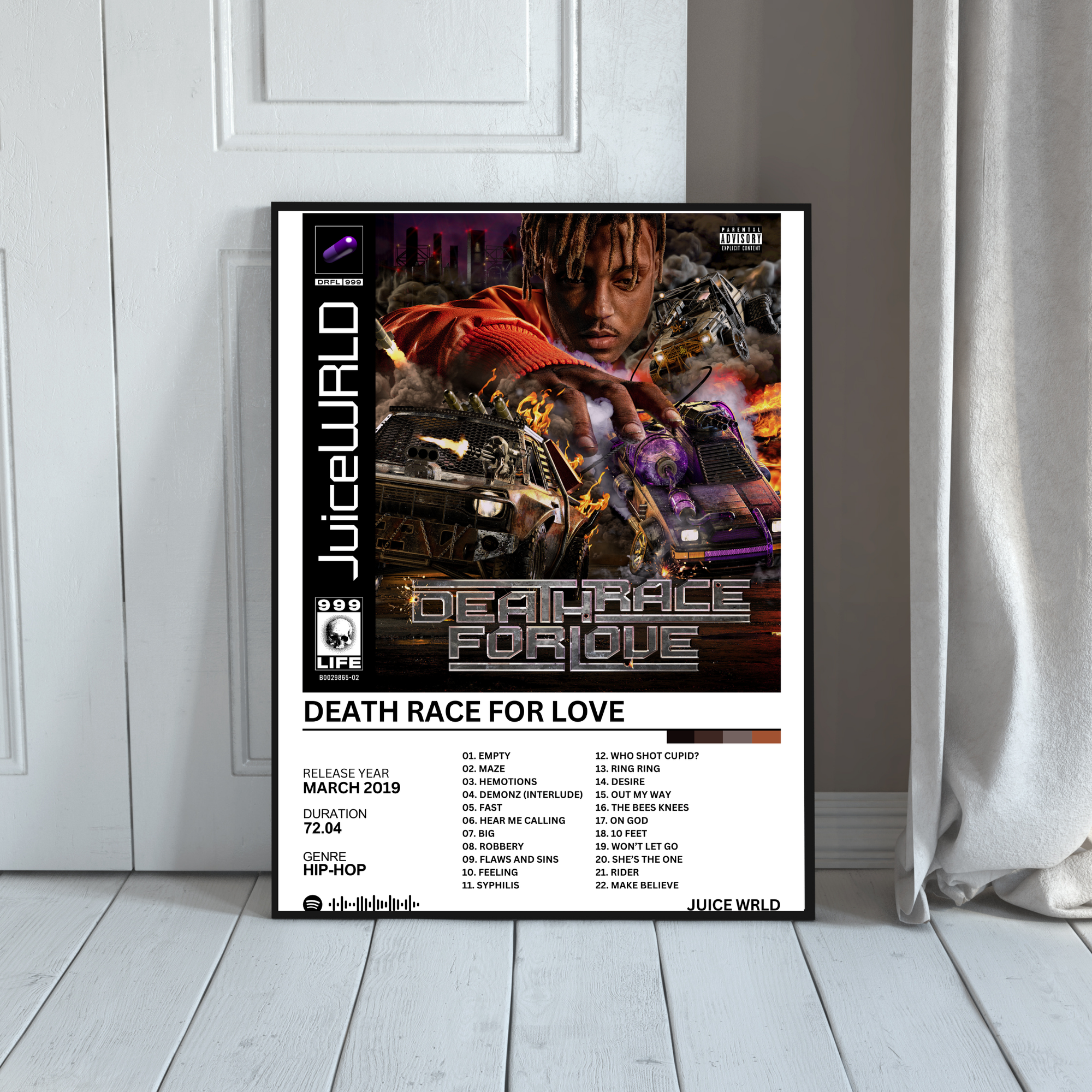Death Race For Love - Juice Wrld | PosterStudio Album Collection