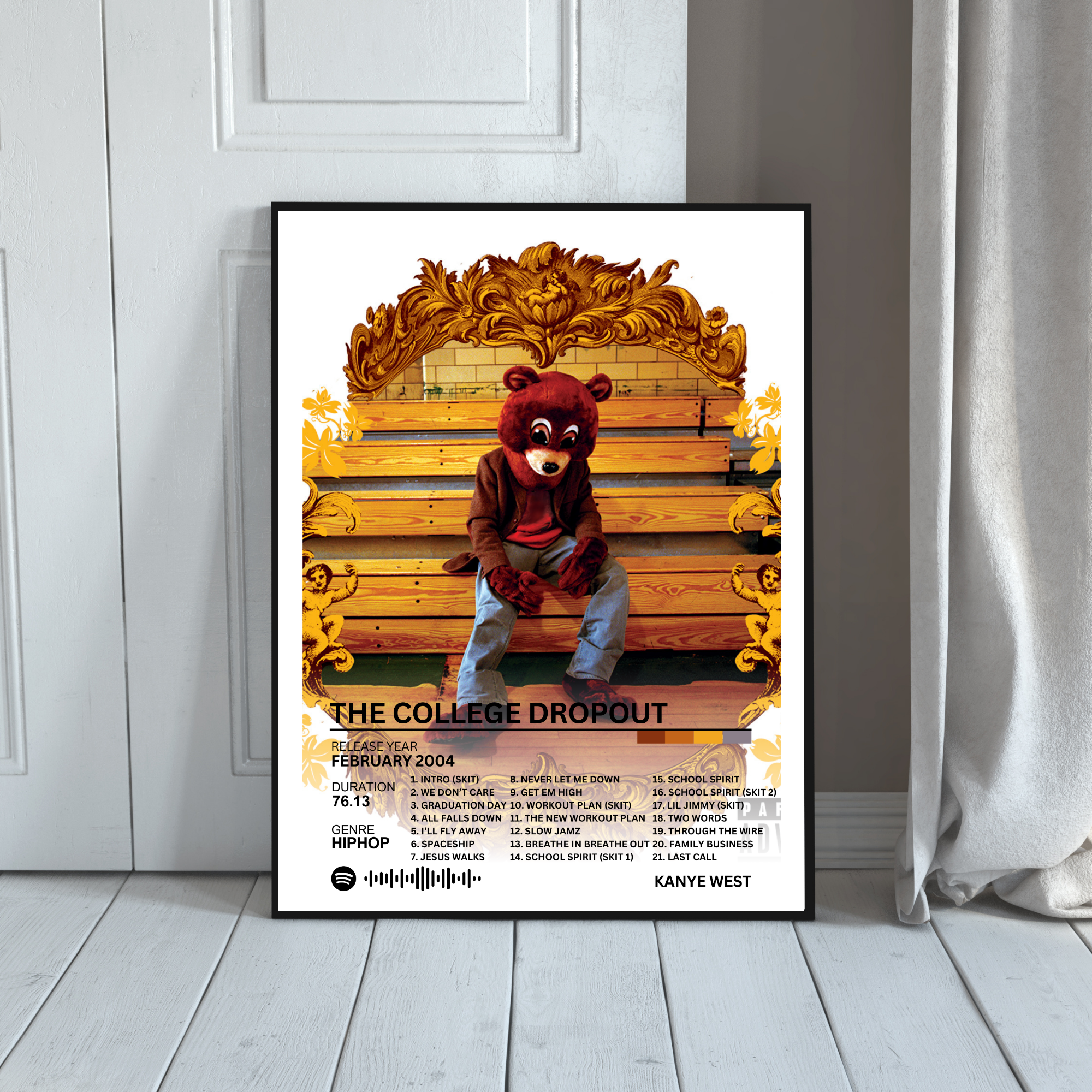 The College Dropout - Drake 2 | PosterStudio Album Collection