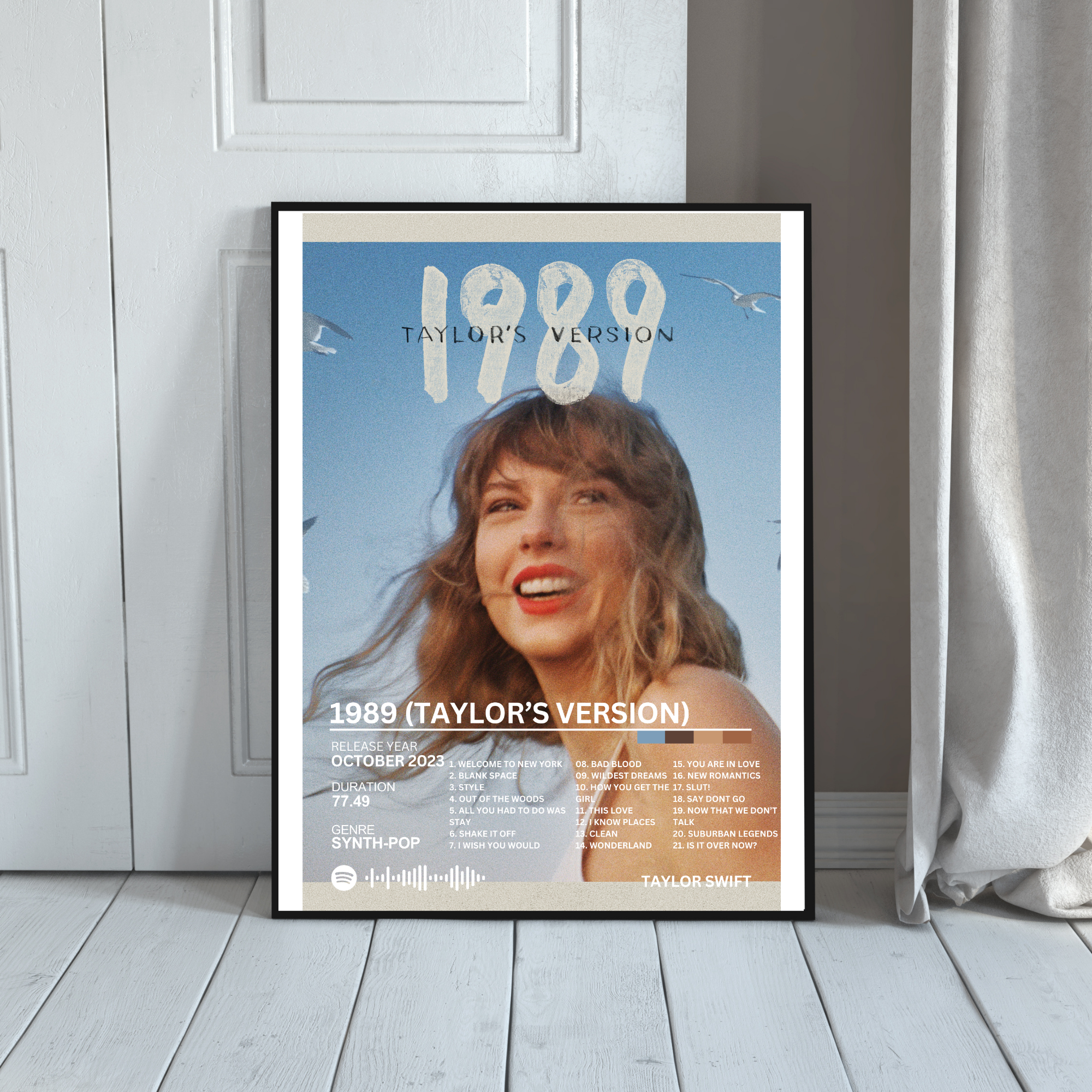 1989 - Taylor Swift 2 | PosterStudio Album Collection