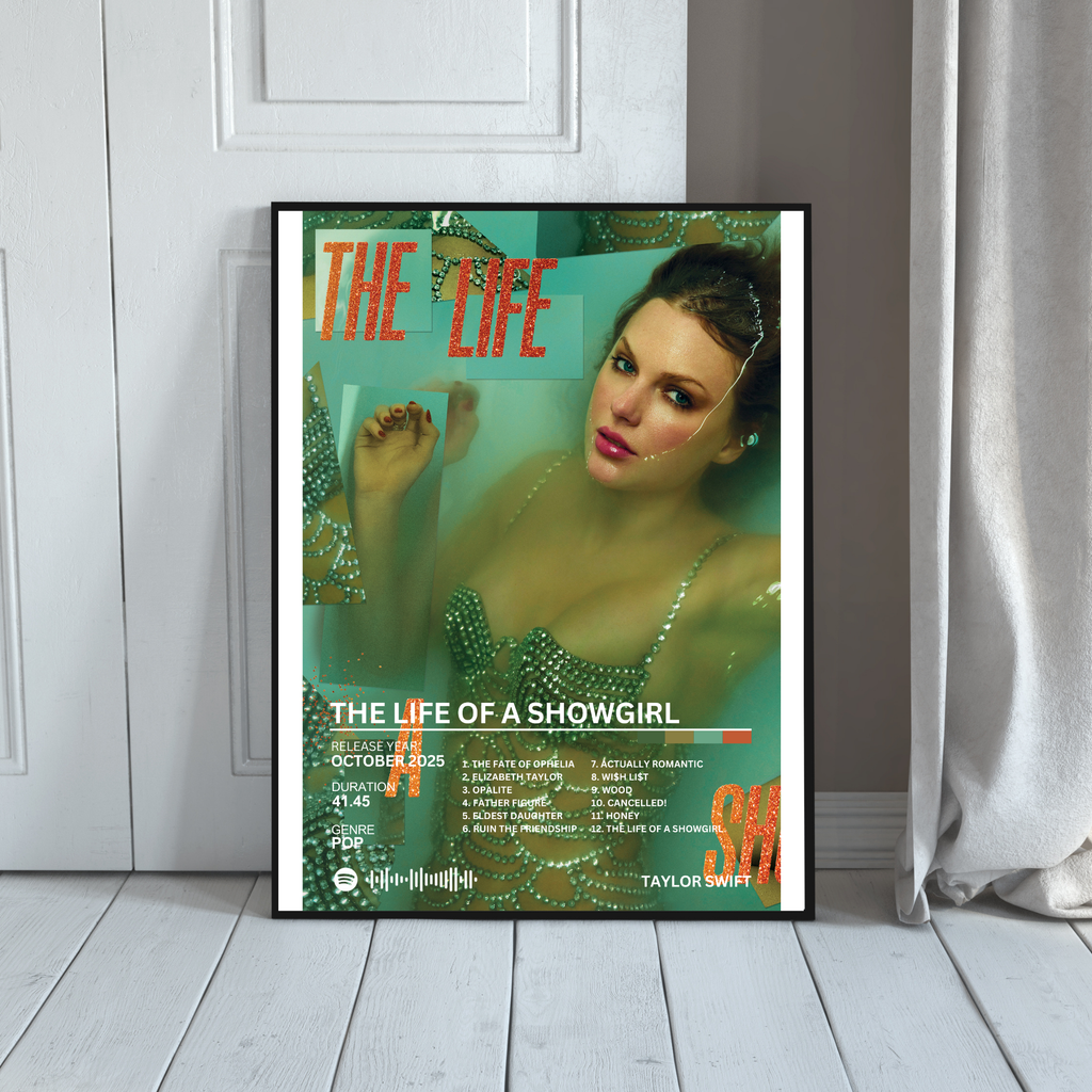 The Life of a Showgirl - Taylor Swift 2 | PosterStudio Album Collection