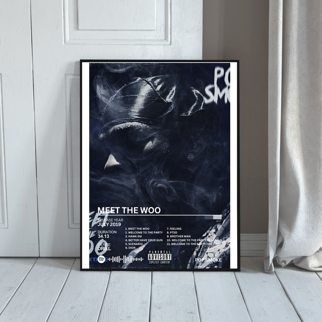 Meet the Woo - Pop Smoke 2 | PosterStudio Album Collection
