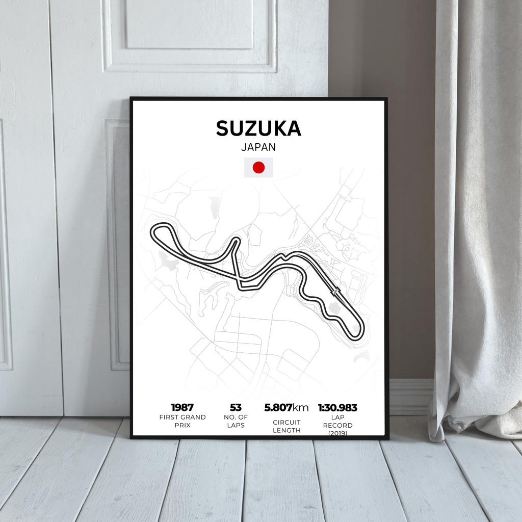 Suzuka | PosterStudio Formula One Collection