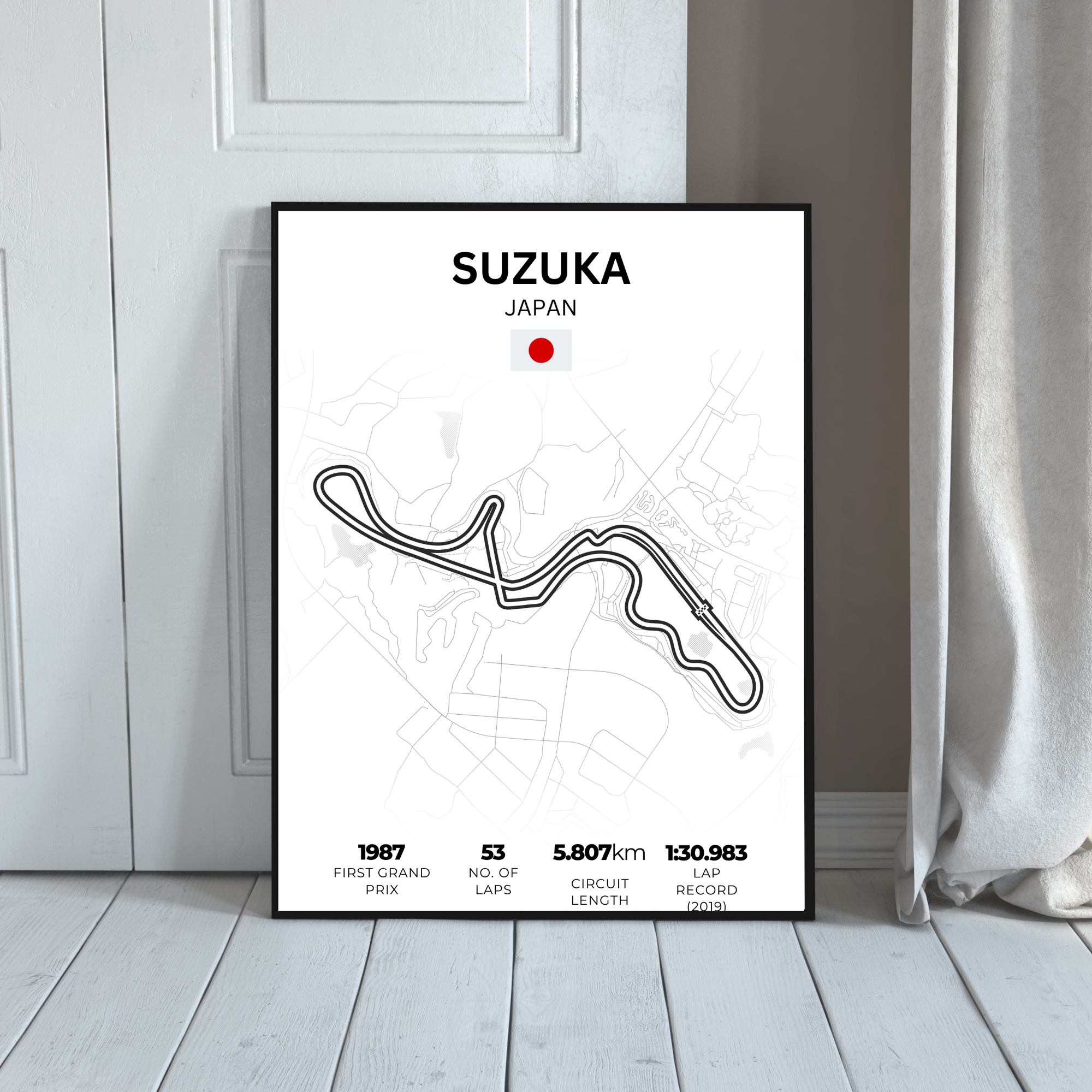Suzuka | PosterStudio Formula One Collection