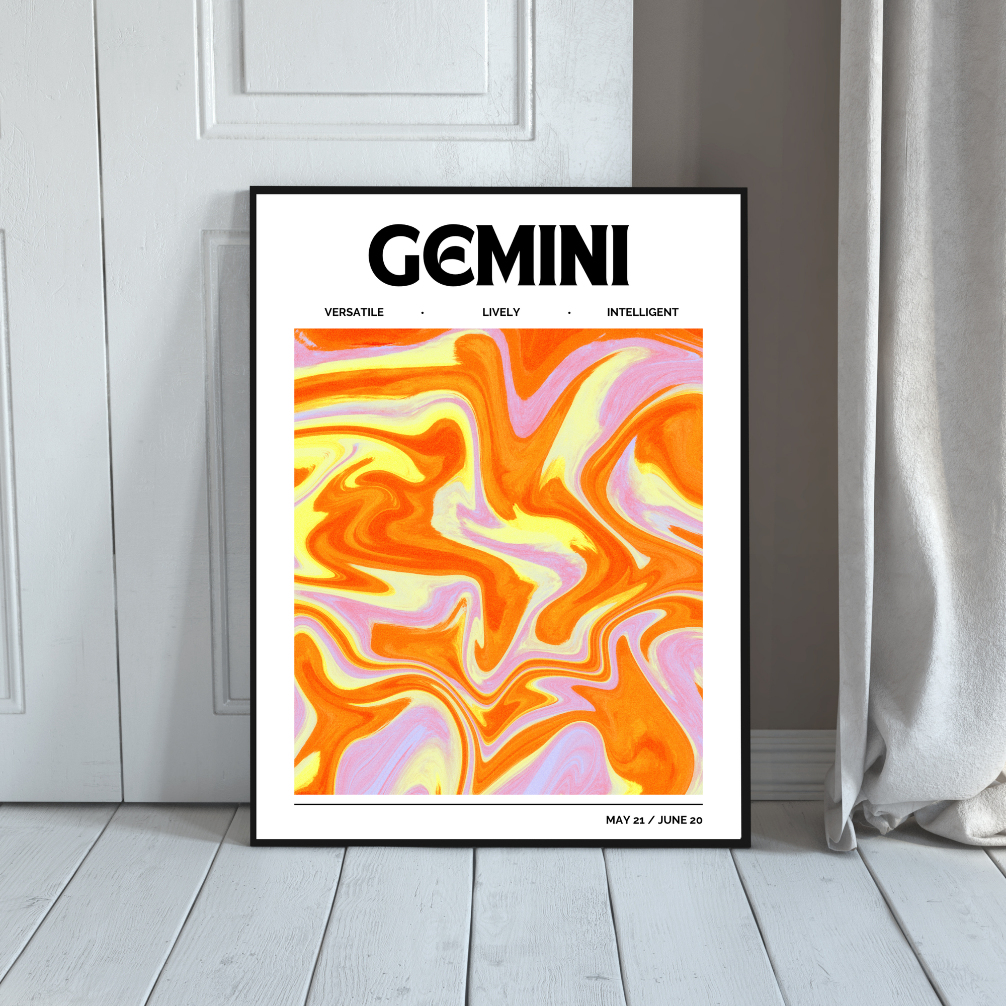 Gemini 2 | PosterStudio Zodiac Collection