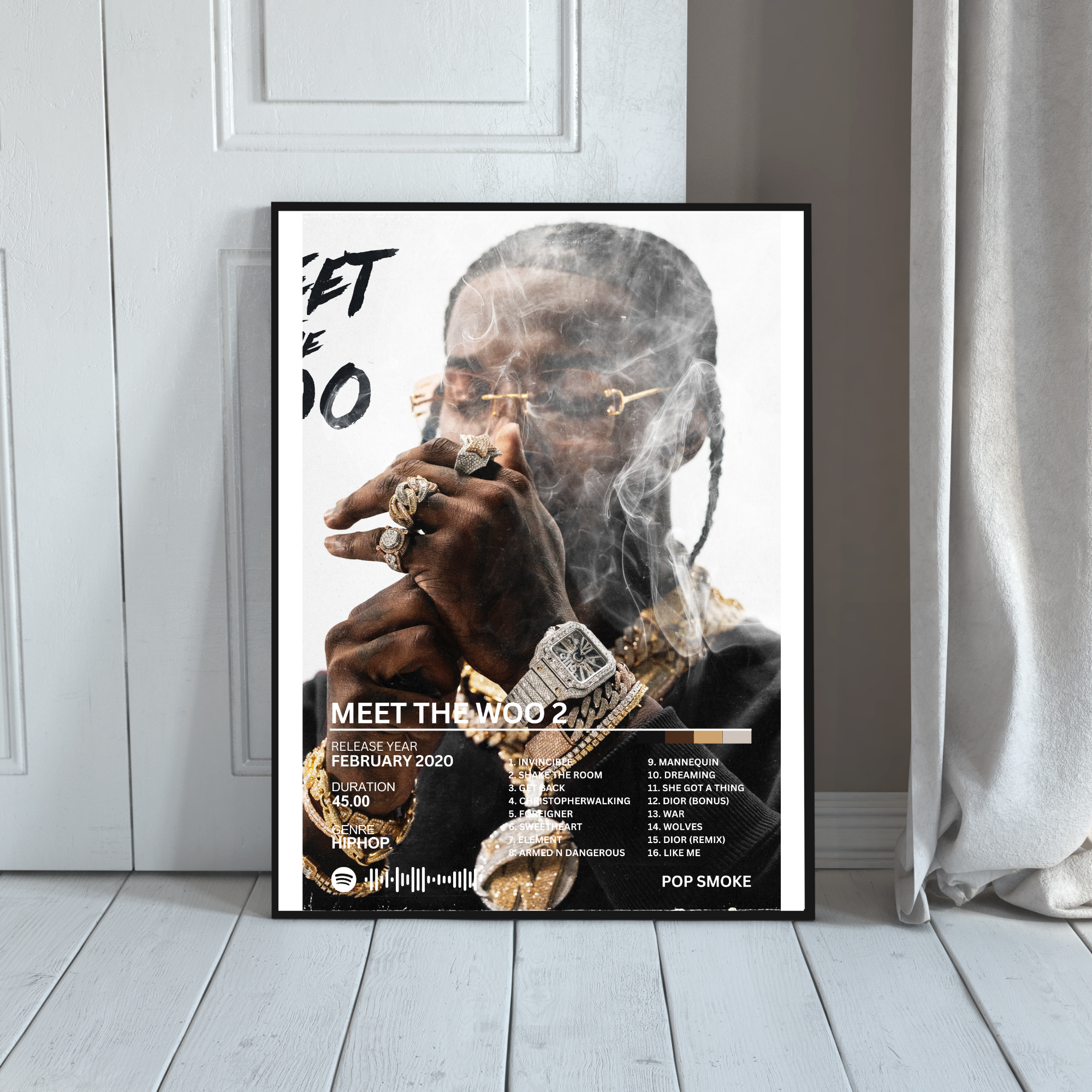 Meet the Woo 2 - Pop Smoke 2 | PosterStudio Album Collection