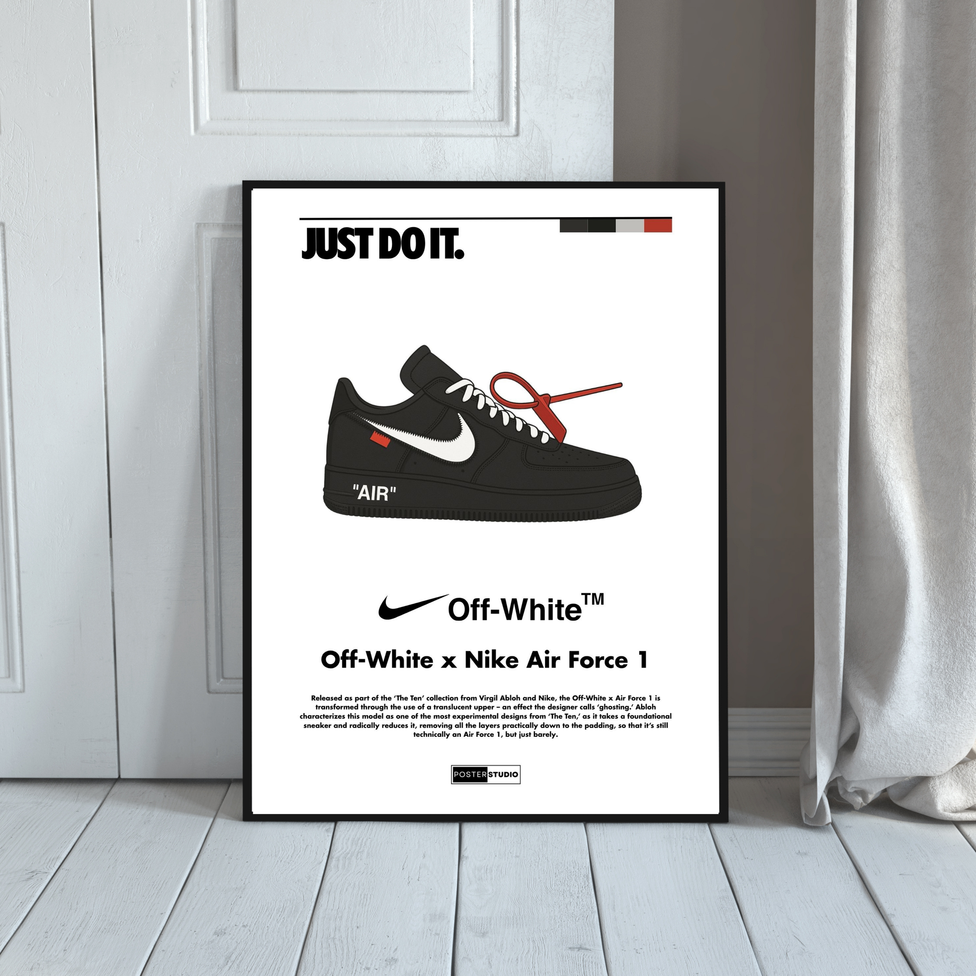 Nike x Off-White 'Air Force 1' | PosterStudio Sneaker Collection