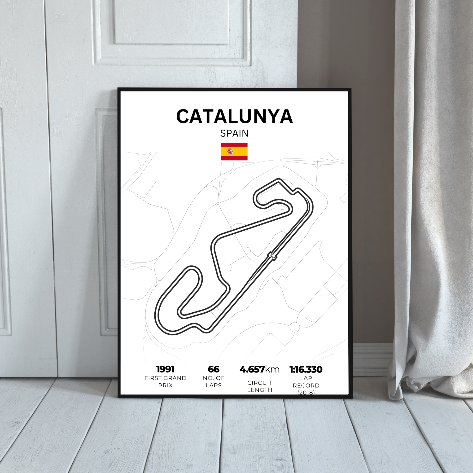 Catalunya | PosterStudio Formula One Collection