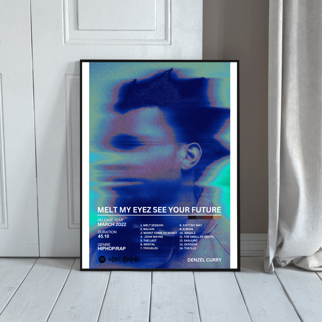 Melt My Eyez See your Future - Denzel Curry 2 | PosterStudio Album Collection